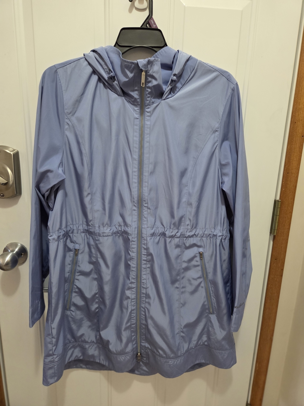 Eddie Bauer Hooded Lightweight Jacket in Blue